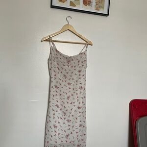 Floral Spaghetti Strap Dress